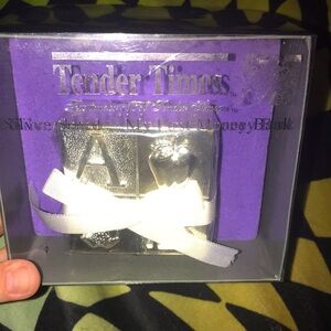 ✨🆕Tender Times Silver Plated My First Money Bank BRAND NEW IN BOX!!💖✨